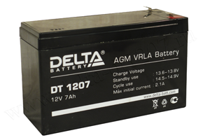 Аккумулятор DELTA DT 1207 без упаковки