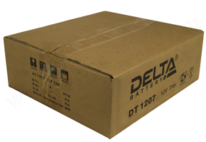 Упаковка аккумулятора DELTA DT 1207